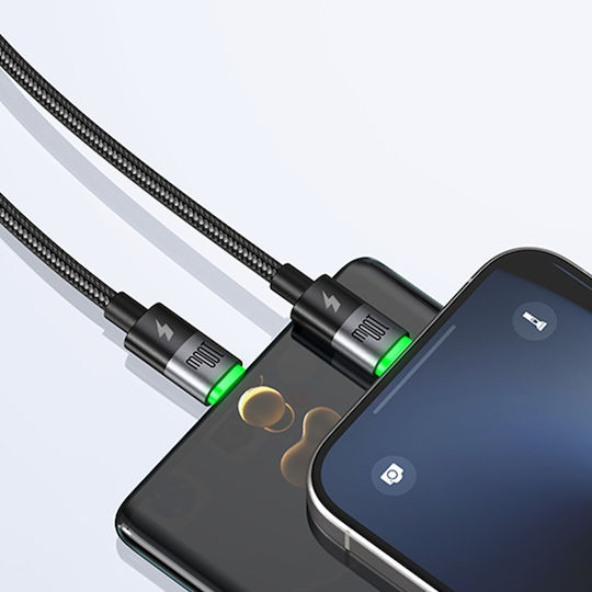 Mcdodo Usb-C 2in1 Fast Charging Cable Iphone Macbook Led 100W 2m