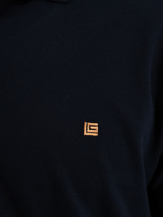 Polo Short Sleeve Blouse Navy Blue