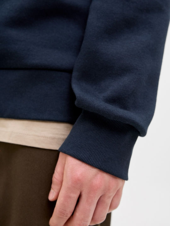 Sweatshirt mit Kapuze Marineblau