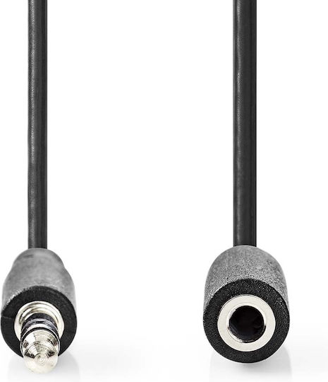 Cablu Prelungitor Audio Jack Nedis 10 M Conectori Male La Female Negru