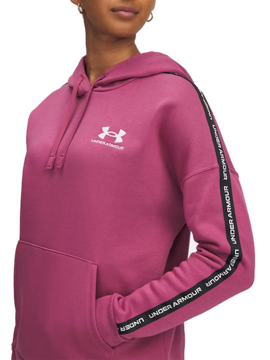 Women's Sweatshirt Hooded Fuchsia