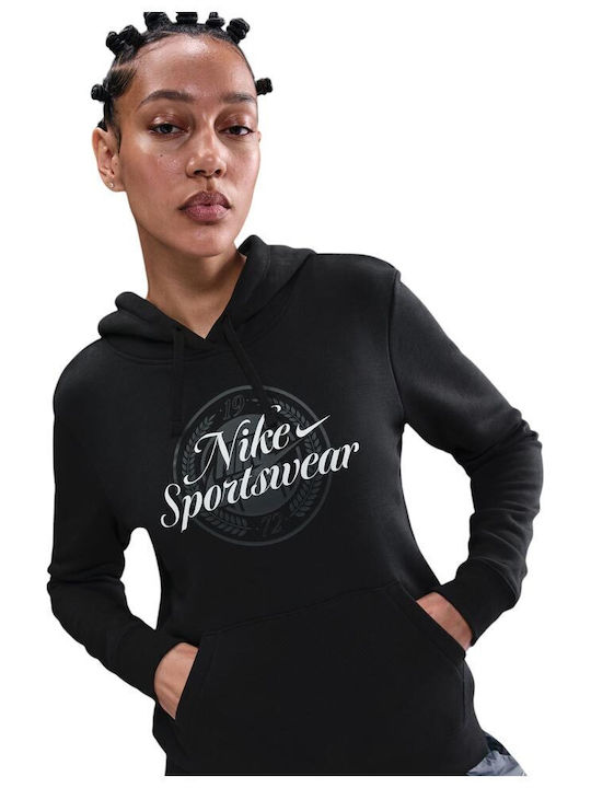Sportswear Дамски Суитшърт Худи Черно