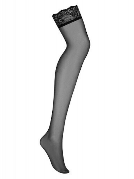 Obsessive Amallie Șosete Sexy Negre