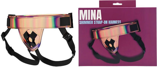 Mina Shimmer Strap-on Harness