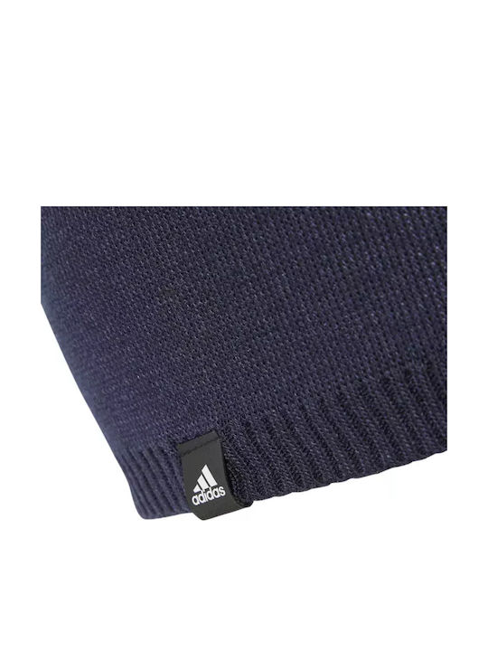 Kinder Mütze Gestrickt Blau