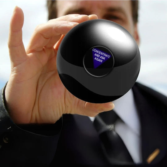 Wahrheitskugel Magic 8 Ball 10cm Schwarze Weiße Shake Um Antwort Zu Erhalten 20 Antworten In Englisch