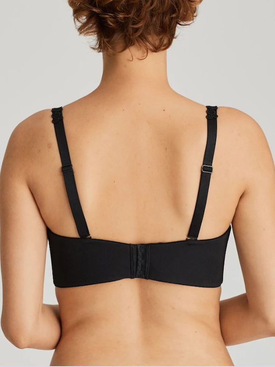 Minimizer Minimizer Strapless Bra with Light Padding Underwire Black