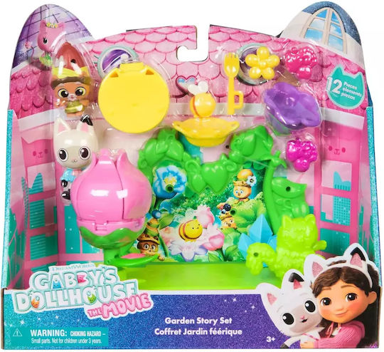 Spin Master Gabby's Dollhouse Garden Story for Ages 3 and Up