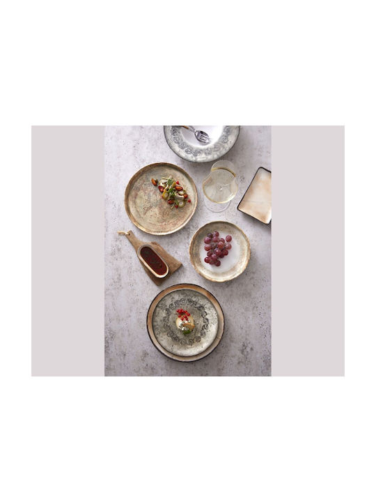 Kutahya Porselen Serving Bowl Round made of Porcelain with Diameter 20cm