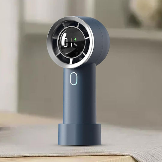 Portable Fan Hx130 Usb-c Compact Lightweight Set Sticker Blue