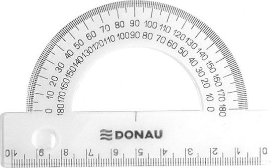 Donau Protractor Transparent 10cm