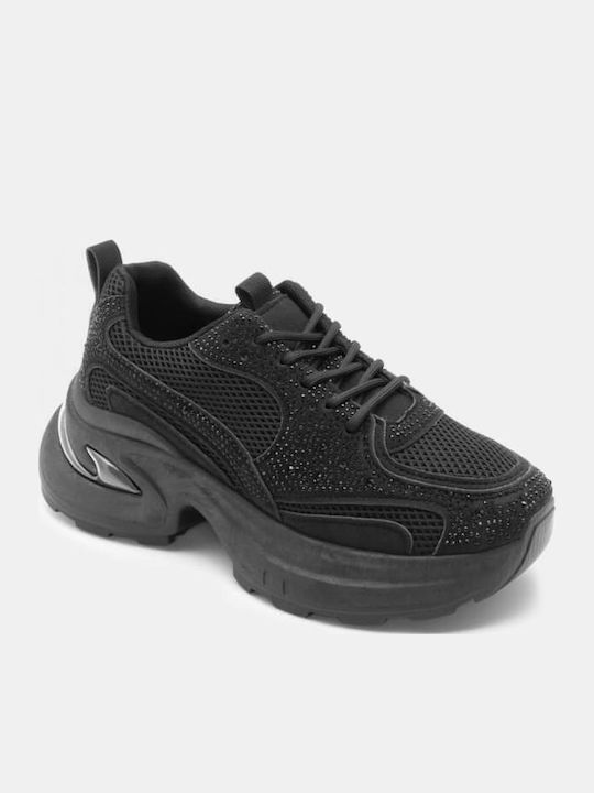 Γυναικεία Chunky Sneakers Μαύρο