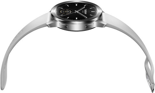 Xiaomi Watch S3 Aluminium 47mm Waterproof with Heart Rate Monitor (Silver)