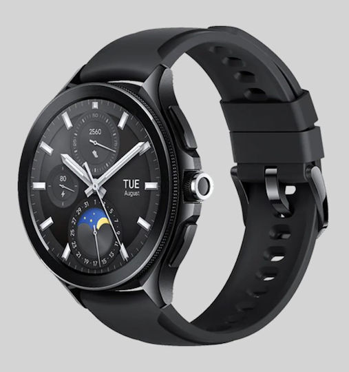 Xiaomi Watch 2 Pro Stainless Steel 48mm Αδιάβροχο με Παλμογράφο (Μαύρο)