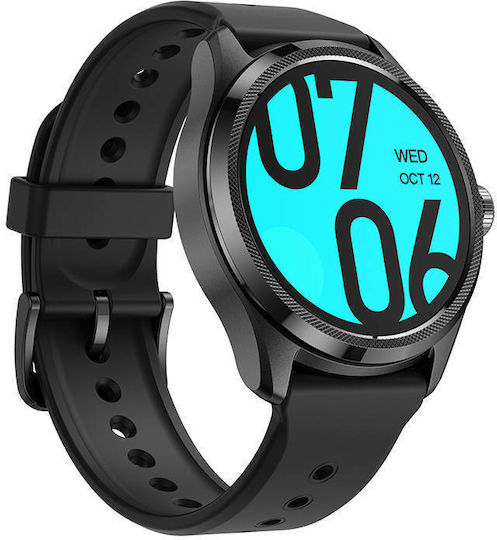 Ticwatch Pro 5 Aluminium 48mm Waterproof Smartwatch with Heart Rate Monitor (Black)