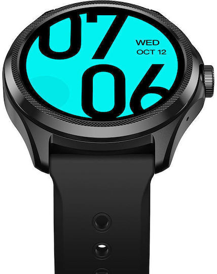 Ticwatch Pro 5 Aluminium 48mm Waterproof Smartwatch with Heart Rate Monitor (Black)
