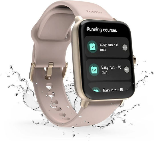 HAMA 6010 49mm Smartwatch (Rose Gold)