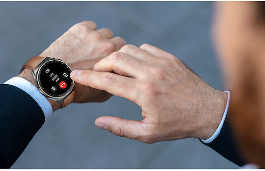Aukey SW-2U Ultra Smartwatch με Παλμογράφο (Καφέ)