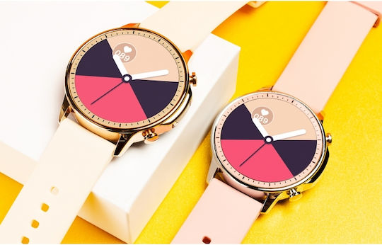 Colmi V23 Pro Smartwatch mit Pulsmesser (Gold)