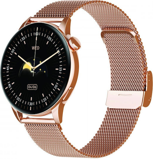 MaxCom FW58 Vanad Pro 46mm Smartwatch (Rose Gold)