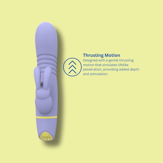 Loving Joy Mina Vibrator Kaninchen 23cm Lila
