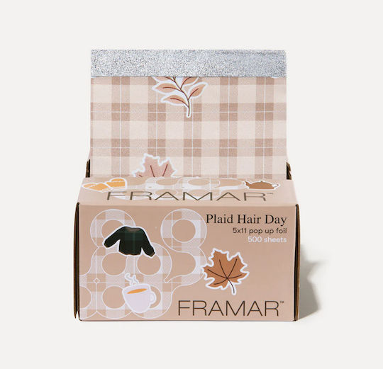 Алуминиево Фолио Листове 5x11 Plaid Hair Day Framar 500бр 13060