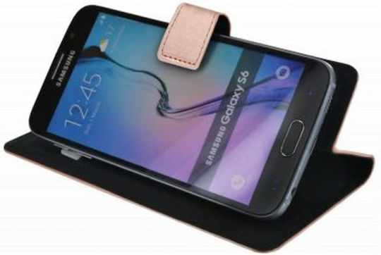 Bigben Connected Калъф Фолио Универсален Смартфон 6.5'' 6.8'' Фолио Портмоне Държач За Карти Закопчаване Розов