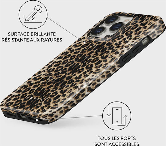 Burga Handyhülle iPhone 14 Pro Robustes Stoßfestes Spieler Modell Leo