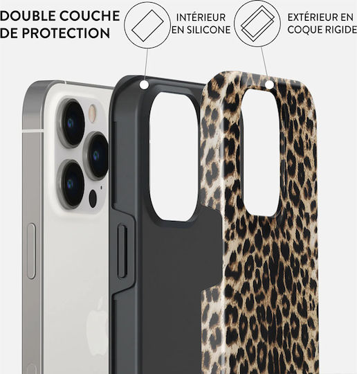 Burga Handyhülle iPhone 14 Pro Robustes Stoßfestes Spieler Modell Leo