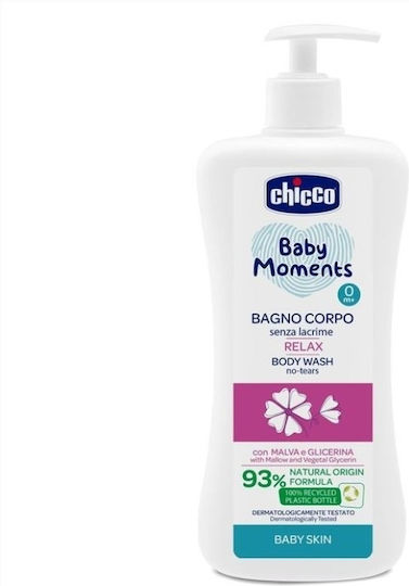 Chicco Baby Moments Protection New Body Wash 500ml cu pompa