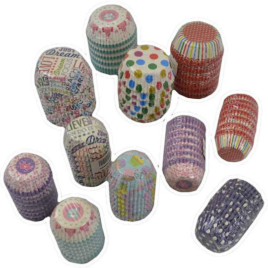 Sidirela Карамелени документи за кексчета Хартия E-0489 75pcs
