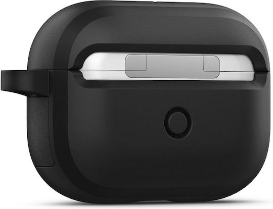 Spigen Tag Armor Duo Θήκη Σιλικόνης με Γάντζο σε Μαύρο χρώμα για Apple AirPods Pro