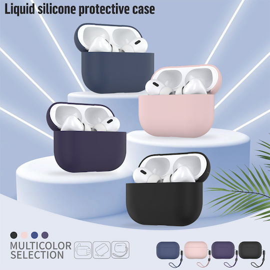Blueo Θήκη Σιλικόνης σε Μπλε χρώμα για Apple AirPods Pro 2