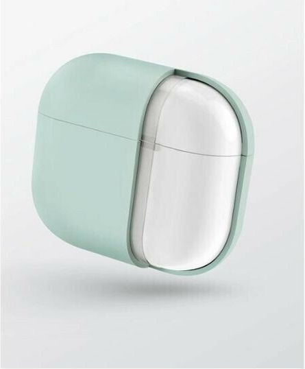 Uniq Lino Θήκη Σιλικόνης Mint Green για Apple AirPods 3