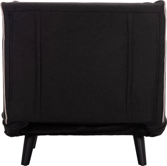 Braxton Schlafsessel Black 78x88x78cm