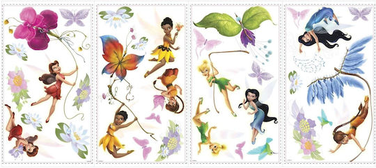 RoomMates Decor Autocolant Decorativ pentru Copii Perete TinkerBell Zâne 30buc