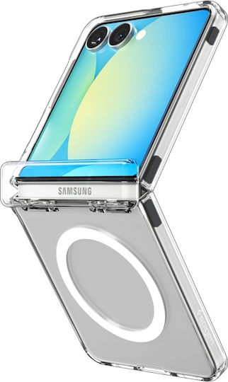 Spigen Ultra Hybrid Pro Mag Book Σιλικόνης Διάφανο (Galaxy Z Flip7)