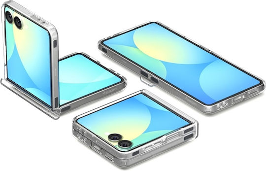 Spigen Ultra Hybrid Pro Mag Book Σιλικόνης Διάφανο (Galaxy Z Flip7)
