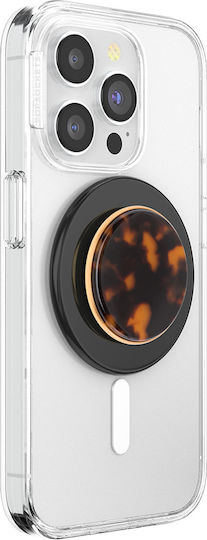 Popsockets Magnetic Popgrip Magsafe Stand Selfie Function Integrated Stand Brown