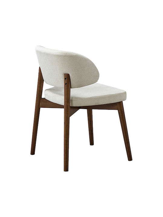 Siena Stühle Speisesaal Walnut-ecru 1Stück 48x50x81cm