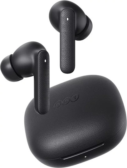 QCY Buds (QT43) Bluetooth Handsfree Ακουστικά με Αντοχή στον Ιδρώτα και Θήκη Φόρτισης Γκρι