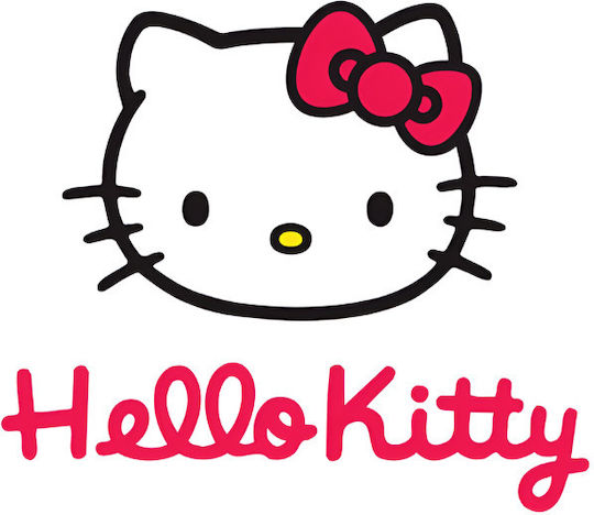 Hello Kitty Hülle Silikon in Schwarz Farbe für Apple AirPods 1 / AirPods 2