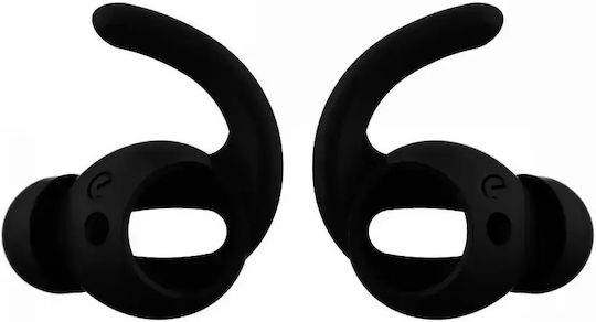 KeyBudz Ultra Ear Hook σε Μαύρο χρώμα για Apple AirPods