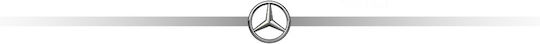 Mercedes-Benz Star Pattern Θήκη με Γάντζο σε Μαύρο χρώμα για Apple AirPods