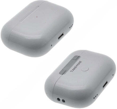 Takemore WS-75 In-ear Bluetooth Handsfree Ακουστικά με Θήκη Φόρτισης Λευκά