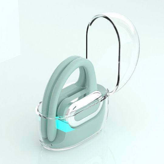 MaxCom MWH 01 Отворено ухо Bluetooth хендсфри Слушалки с Кутийка за Зареждане Зелен