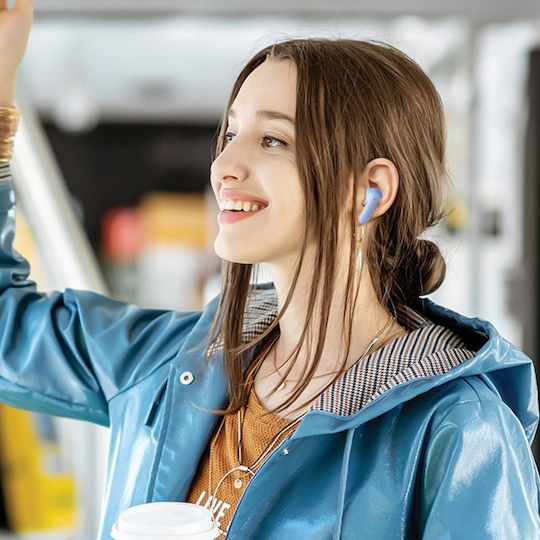 Awei T85 ENC In-Ear Bluetooth-Freisprecheinrichtung Kopfhörer mit Schweißresistenz und Ladeetui Schwarz