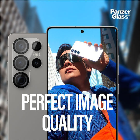 PanzerGlass PicturePerfect Camera Protection Tempered Glass Transparent for the Samsung Galaxy S25 Ultra PGRPIPEG38488