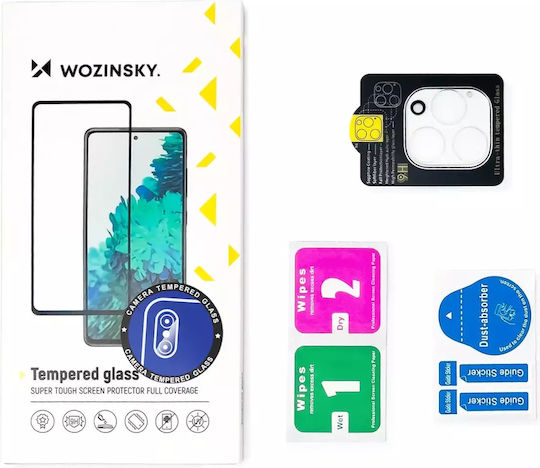 Wozinsky Προστασία Κάμερας Tempered Glass Μαύρο για το iPhone 16 Pro