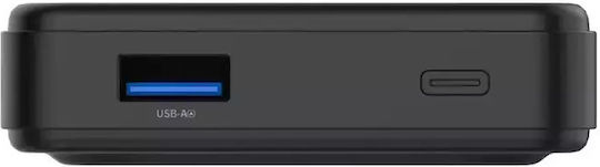 Wozinsky WLWP-10KA0Y3S Power Bank 10000mAh 22.5W με Θύρα USB-A και Θύρα USB-C Power Delivery Μαύρο